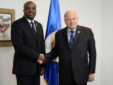 Haïti - Politique : Pierre-Richard Casimir a rencontré le Secrétaire Général de l’OEA