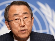 Haïti - Santé : Ban Ki-moon, cherche des fonds pour éliminer le choléra en Haïti