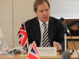 Haïti - Diplomatie : Le Président Martelly rencontre le Chancelier britannique Hugo Swire 
