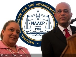 Haïti - Politique : Le Président Martelly et son épouse à la 104ème Convention du NAACP
