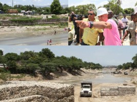 Haïti - Environnement : Travaux de renforcement des berges de la Rivière Grise