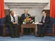 Haïti - Diplomatie : Le Président de Taïwan, Ma Ying-jeou, a reçu Duly Brutus