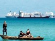 Haiti - Humanitarian : Arrival of the US hospital ship USNS Comfort
