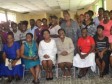 Haiti - Economy : Training on building blocks of rice straw