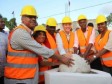 Haïti - Cayes : Pose de la première pierre du plus grand Centre de formation professionnelle des Caraïbes
