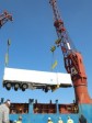 Haiti - Politic : The two 60 Mw gas turbines of General Electric have arrived