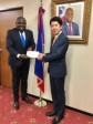 Haiti - Diplomacy : The Olympics on the agenda of the Embassy of Haiti in Tokyo