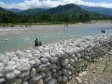 Haïti - Environnement : 450 mètres de gabions le long de la rivière de Port-à-Piment