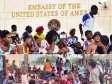 Haiti - Security : Evacuation of families in front of the American Embassy, the PNH explains