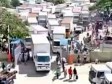 Haiti - Belladère/Carizal : 60 trucks and 18 vans crossed the Haitian border to trade in the DR
