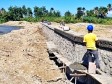 Haiti - Anse-à-Veau : Monitoring of the works on the Froide River