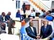 Haiti - Cap-Haitien : PM meets mayors and Mgr Launay Saturné
