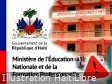 Haiti - Education : Warning against an unrecognized university in Cameroon