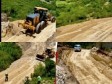Haiti : Access work underway at the Mont Fleury solar power plant site