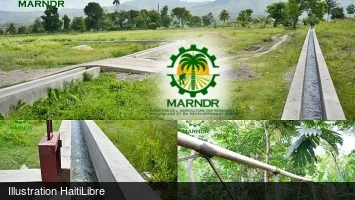 Haïti - Agriculture : Le Ministère renforce les infrastructures hydro-agricoles dans le département du Centre