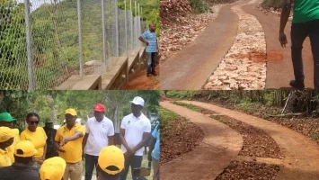Haiti's Minister of Agriculture tours Grand'Anse