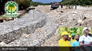 Haïti - Environnement : Saison des ouragans, Le MARNDR à pied d’œuvre à Ravine Sèche (Torbeck)
