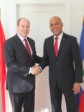 Haiti - Reconstruction : The President Martelly met Prince Albert II of Monaco