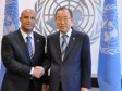 Haïti - Politique : Laurent Lamothe parle de choléra et d’élections avec Ban Ki Moon